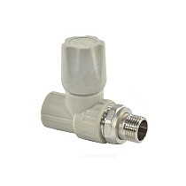  Вентили ПП DN 20-25 PN 25 для радиатора прямые серые Valfex  (930024407) со склада Проконсим в Нижнем Новгороде