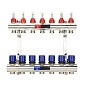 Коллекторная группа из латуни DN 25-7 вых. G-3/4'' евроконус, с расходомерами, без дренажного крана и воздухоотводчика VARMEGA VM15407 купить в Нижнем Новгороде | "Проконсим"