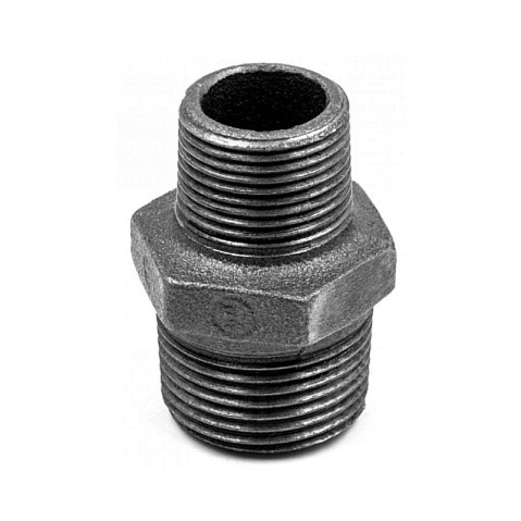 Ниппель чугунный DN32-15 PN16 шт-шт переходный Fittex Plus купить в Нижнем Новгороде | "Проконсим"