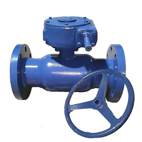 Кран стальной шаровой цельносварной КШ.Ц.Ф.Р DN 125 PN 25 стандартнопроходной фланцевый с редуктором Seagull купить в Нижнем Новгороде | "Проконсим"
