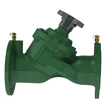 Клапаны балансировочные DN 32-600 PN 16 фланцевые с измерительными ниппелями GALA Тип. 1216H купить в Нижнем Новгороде | "Проконсим"