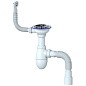 Сифон для мойки Unicorn В426P, 40х50 гибкий отвод, 3 1/2'' х40 чаша из нержавеющей стали, прямоугольный перелив купить в Нижнем Новгороде | "Проконсим"