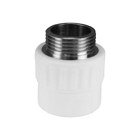 Муфта комбинированная переходная VALFEX 20 PN 25 G-1/2'' НР серая купить в Нижнем Новгороде | "Проконсим"