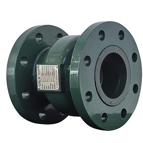 Клапан обратный осевой DN250 PN16  корпус-чугун, прижимное кольцо-нержавеющая сталь, фланцевый до 80гр. GALA Тип.5104 купить в Нижнем Новгороде | "Проконсим"