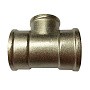 Тройники латунные никелированные DN 20-25 PN 40 муфта-муфта-муфта переходные купить в Нижнем Новгороде | "Проконсим"