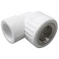Угольник комбинированный ПП 20-1/2'' PN 25 с внутренней резьбой белый VALFEX  купить в Нижнем Новгороде | "Проконсим"