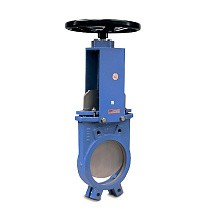 Задвижки чугунные шиберные DN 50-600 PN 10 с не выдвижным штоком FAF 6550