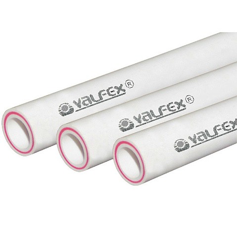 Труба ПП 20х3,4 SDR 6 PN 25 армированная стекловолокном белая Valfex купить в Нижнем Новгороде | "Проконсим"