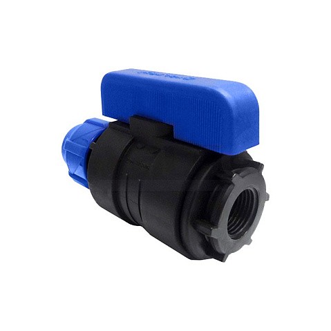Кран шаровой компрессионный Valfex DN-32 PN-16 G-1/2'' цанга-муфта купить в Нижнем Новгороде | "Проконсим"