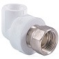 Угольник комбинированный ПП 32-1 1/4'' PN 25 с накидной гайкой белый РТП 14622 купить в Нижнем Новгороде | "Проконсим"