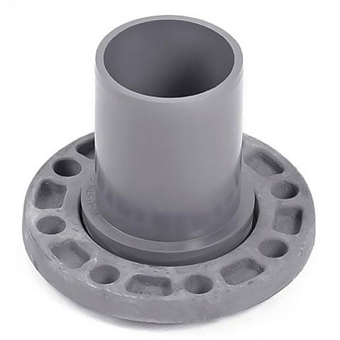 Патрубки НПВХ гладкие SDR26 DN 90-315 PN 10 с металлическим фланецем Хемкор купить в Нижнем Новгороде | "Проконсим"