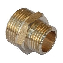 Ниппели латунные DN 20-32 PN 40 штуцер-штуцер переходные купить в Нижнем Новгороде | "Проконсим"