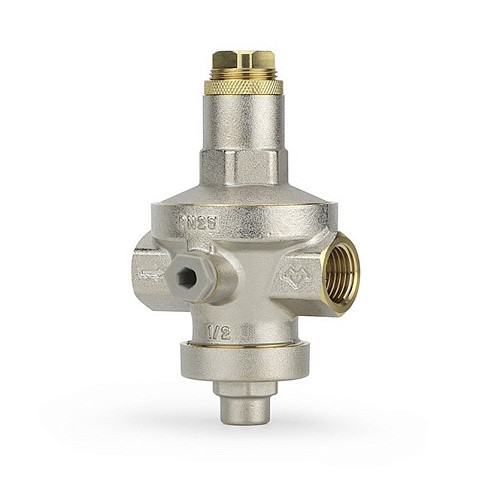 Регулятор давления VARMEGA VM128 DN 20 PN25 мембранный под манометр 3,5kv G-3/4'' никелированный купить в Нижнем Новгороде | "Проконсим"