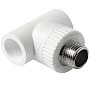 Тройник комбинированный ПП 32-3/4'' PN 25 с наружной резьбой белый Pro Aqua PA25016P