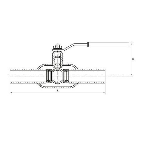 Краны стальные шаровые цельносварные DN 15-200 PN 25-40 приварные рычаг PR купить в Нижнем Новгороде | "Проконсим" Краны стальные шаровые цельносварные DN 15-200 PN 25-40 приварные рычаг PR купить в Нижнем Новгороде | "Проконсим"