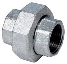 Американки чугунные DN 15-25 PN 16 оцинкованные прямые муфта-муфта купить в Нижнем Новгороде | "Проконсим"