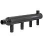 Коллектор распределительный стальной DN 50 PN 16 вход 50-20 12 выходов НР 3/4'' выход под кран Маевского, универсальный PLP купить в Нижнем Новгороде | "Проконсим"