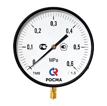 Манометры ТМ-810Р.00 котловый, 250мм, M20x1,5, радиальные РСМ купить в Нижнем Новгороде | "Проконсим"