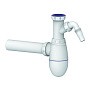 Сифон для мойки Unicorn В510V, 40х40 прямой отвод, 1 1/2'' х40 с отводом для стиральной машины преходник 40х32 купить в Нижнем Новгороде | "Проконсим"