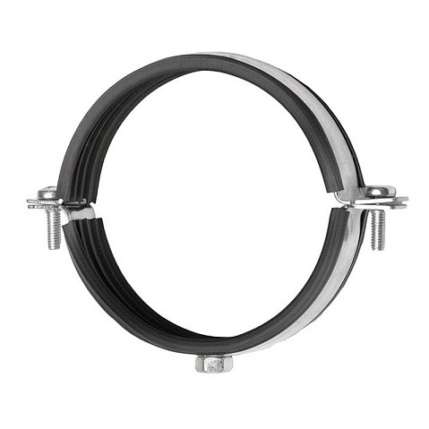 Хомут стальной оцинкованный 3/4'' (25-30) М8 без крепежа купить в Нижнем Новгороде | "Проконсим"