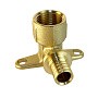 Угольник латунный для PEX труб 16-1/2'' PN 16  под надвижную гильзу Valfex VF.454.AF купить в Нижнем Новгороде | "Проконсим"