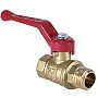 Краны латунные шаровые 11Б27фт1М DN 15-50 PN 25-40 рычаг муфта-штуцер Valfex.215 DeltaPro купить в Нижнем Новгороде | "Проконсим"