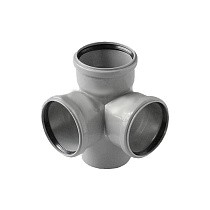  Крестовина регулируемая Valfex DN -110-50-5045-88гр. для внутренней канализации двухплоскостная  (930023012) со склада Проконсим в Нижнем Новгороде