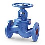 Клапан запорный (вентиль) DN 250 PN 16 фланцевый 730мм до 160гр. графитовый чугунный FAF 2100250