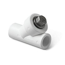 Фильтры сетчатые ПП 45гр. DN 20-40 PN 25 муфта-муфта белые Pro Aqua купить в Нижнем Новгороде | "Проконсим"