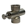 Кран латунный кнопочный КММ DN 15 PN 16 под манометр G1/2''-М20х1,5 без контрольного фланца муфта-муфта без рычага Пензапромарматура купить в Нижнем Новгороде | "Проконсим"