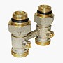 Узел нижнего подключения Vekotrim DN 15 PN 10 прямой двухтрубный 15-3/4'' с ниппелем, штуцер купить в Нижнем Новгороде | "Проконсим"