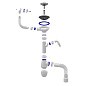 Сифон для мойки Unicorn В436V, 40х50 гибкий отвод, 3 1/2'' х40 с отводом для стиральной машины, круглый перелив купить в Нижнем Новгороде | "Проконсим"