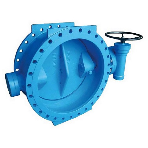 Затворы поворотные дисковые DN 200-600 PN 10 фланцевые с чугунным диском с редуктором FAF 3810 купить в Нижнем Новгороде | "Проконсим"