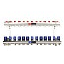 Коллекторная группа из латуни DN 25-13 вых. G-3/4'' евроконус, без расходомеров, без дренажного крана и воздухоотводчика VARMEGA VM15813