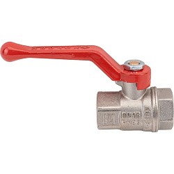  Латунный шаровой кран Ду15 Ру40 Valfex VF.214.NR1.012.DP 11Б27фт1М ВР-ВР, проход , рычаг. (111101033) со склада Проконсим в Нижнем Новгороде