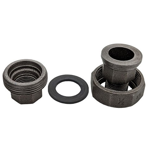 Американка чугунная DN 15-50 PN 16 муфта-штуцер с плоской прокладкой Fittex Plus купить в Нижнем Новгороде | "Проконсим"