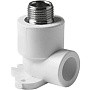 Угольник установочный ПП 20-1/2'' PN 25 с наружной резьбой белый Pro Aqua PA28108P купить в Нижнем Новгороде | "Проконсим"