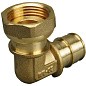 Угольник латунный для PEX труб 20-1/2'' PN 10 OP под надвижную гильзу с накидной гайкой ONE PLUS купить в Нижнем Новгороде | "Проконсим"