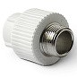 Муфта комбинированная ПП 20-3/4'' PN 25 с наружной резьбой белая Pro Aqua PA23010P купить в Нижнем Новгороде | "Проконсим"