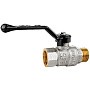 Краны латунные шаровые DN 15-50 PN 25-40 никелированные рычаг муфта-штуцер LD Pride 47.303 купить в Нижнем Новгороде | "Проконсим"