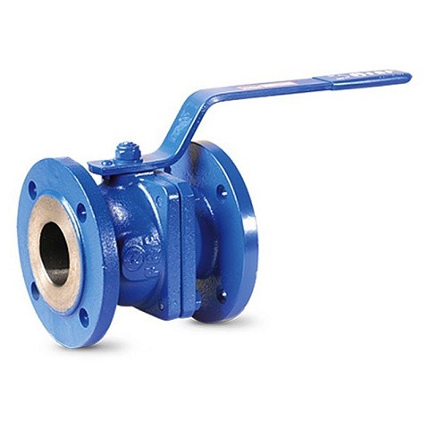 Кран шаровой DN 40 PN 16 чугунный 140мм уплотнение PTFE фланцевый FAF 1100040  купить в Нижнем Новгороде | "Проконсим"