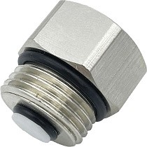 Клапан обратный VARMEGA VM133 DN15 PN10 для воздухоотводчика 1/2''  110гр. Муфта-штуцер купить в Нижнем Новгороде | "Проконсим"