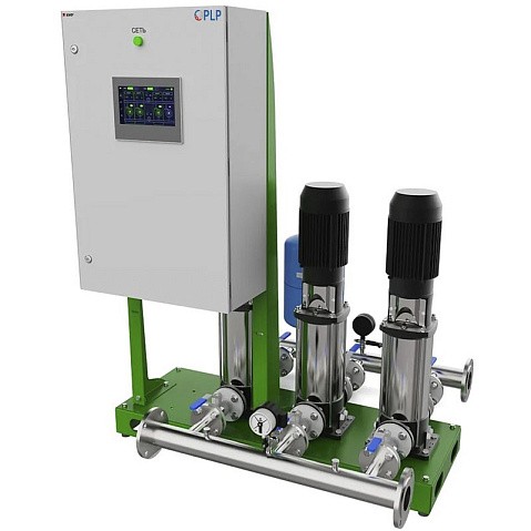 Установка повышения давления насосная PLP УПДН-2-CDM15-4-4кВт-УЧ-1 DN 80 PN 16 70гр. купить в Нижнем Новгороде | "Проконсим"