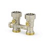 Узелы нижнего подключения VARMEGA VM138 DN20 прямой однотрубный 3/4''x3/4'' евроконус, с байпасом муфта-штуцер купить в Нижнем Новгороде | "Проконсим"