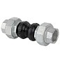 Компенсатор EPDM с оцинкованными чугунными резьбовыми патрубками DN 32 PN 16 Рашворк 505-032-16 купить в Нижнем Новгороде | "Проконсим"