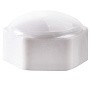 Заглушка ПП резьбовая 1/2'' PN 25 ВР белая РВК