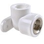 Угольник установочный ПП 25-3/4'' PN 25 белый РВК