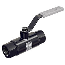 Кран стальной шаровой цельносварной ALSO КШ.М, DN 100 PN 25, 240мм, стандартнопроходной, муфта-муфта с ручкой купить в Нижнем Новгороде | "Проконсим"