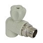 Кран шаровой для радиатора угловой VALFEX 25 PN 25 G-1/2'' серый купить в Нижнем Новгороде | "Проконсим"