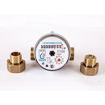 Счетчики горячей воды СВ DN 15-20 PN 16 до 90гр. муфтовые с обратным клапаном ЭКО НОМ купить в Нижнем Новгороде | "Проконсим"